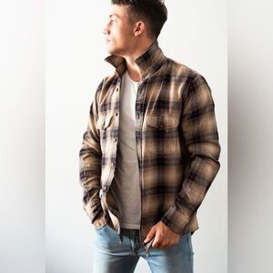 Abercrombie & Fitch Plaid Flannel Shirt Small
